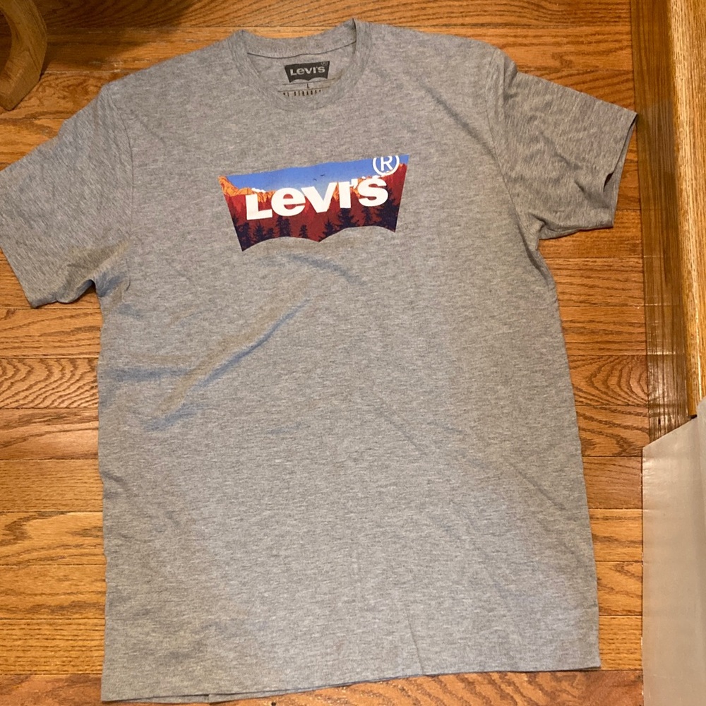 Levi's Heather Gray Graphic Tee
